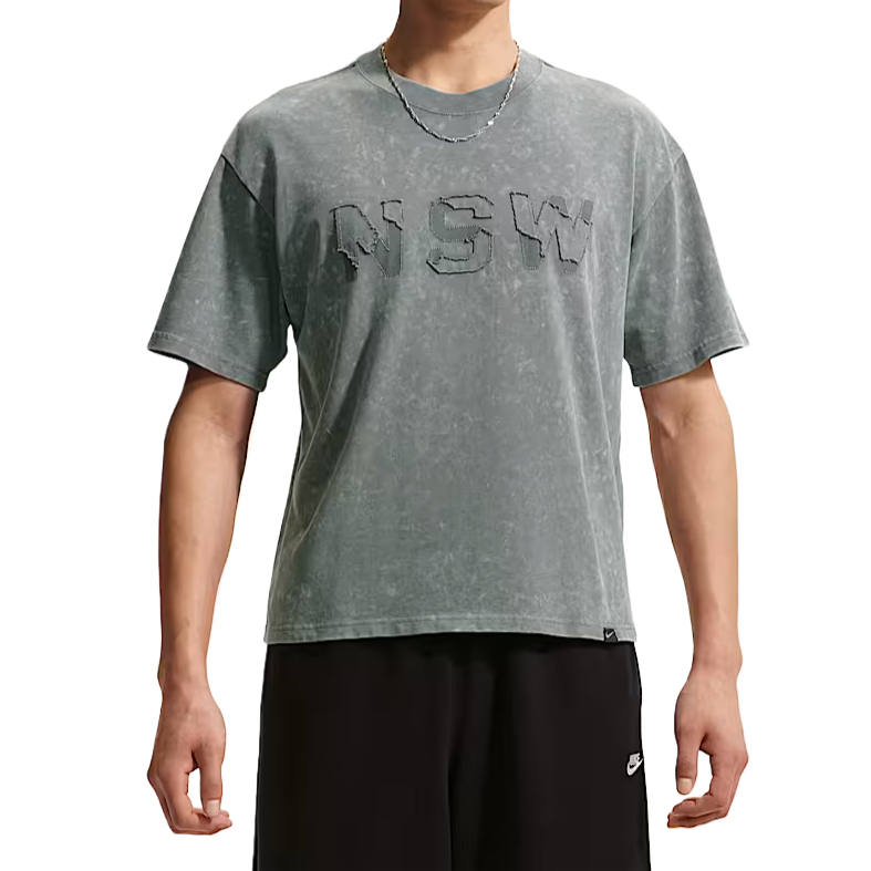 Nike Nike Sportswear T Shirts Men's Cool Gray Crew Neck