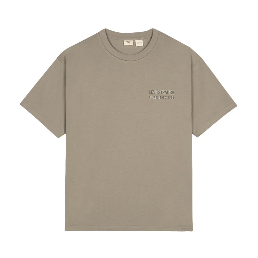 Levis Levis T Shirts Men's Khaki Crew Neck