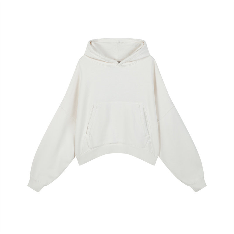 Drew house Sweatshirts Unisex Mist White Hooded Non Detachable Moderate