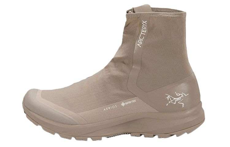 Arcteryx Arc'teryx AERIOS Breathable Waterproof Abrasion Resistant Short Outdoor Boots Unisex Sand