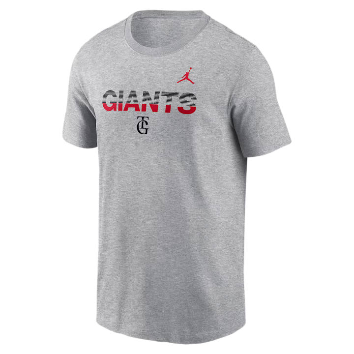 Jordan Jordan T Shirts Men's Dark Gray Heather Flower Crew Neck