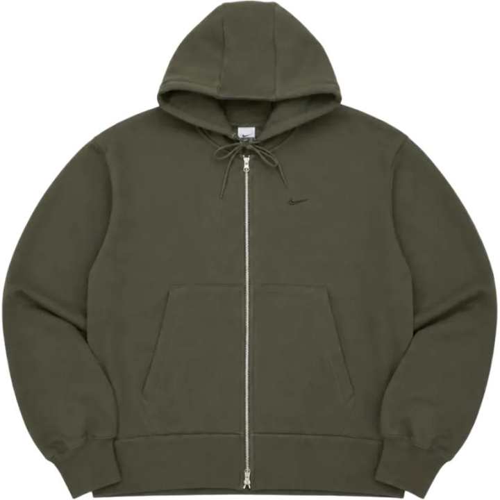 Nike Nike Sweatshirts Men's Khaki Hooded Non Detachable Moderate