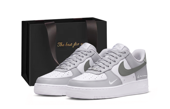 Nike Nike Air Force 1 Skateboard Shoes Unisex Low Top White Blue