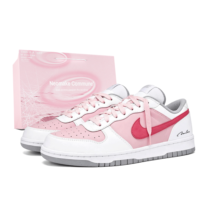 Nike Nike Big Skateboard Shoes Unisex Low Top Pink