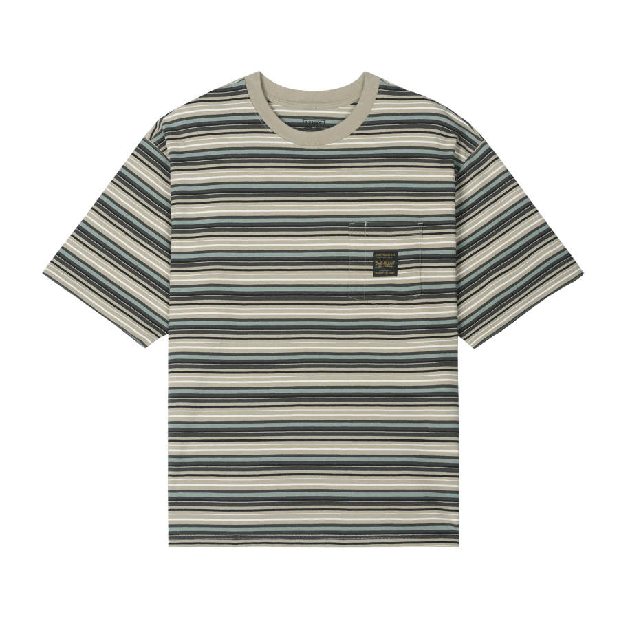 Levis Levis T Shirts Unisex Khaki Crew Neck Moderate
