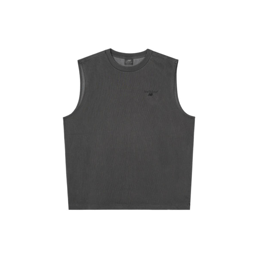 New Balance New Balance Tank Tops Men's Charcoal Crew Neck Moderate
