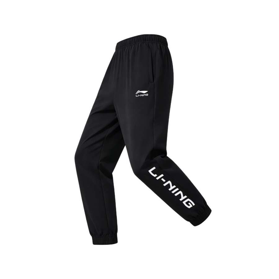 Li-Ning Li Ning Casual Pants Men's Black Thin Cuffed Pants