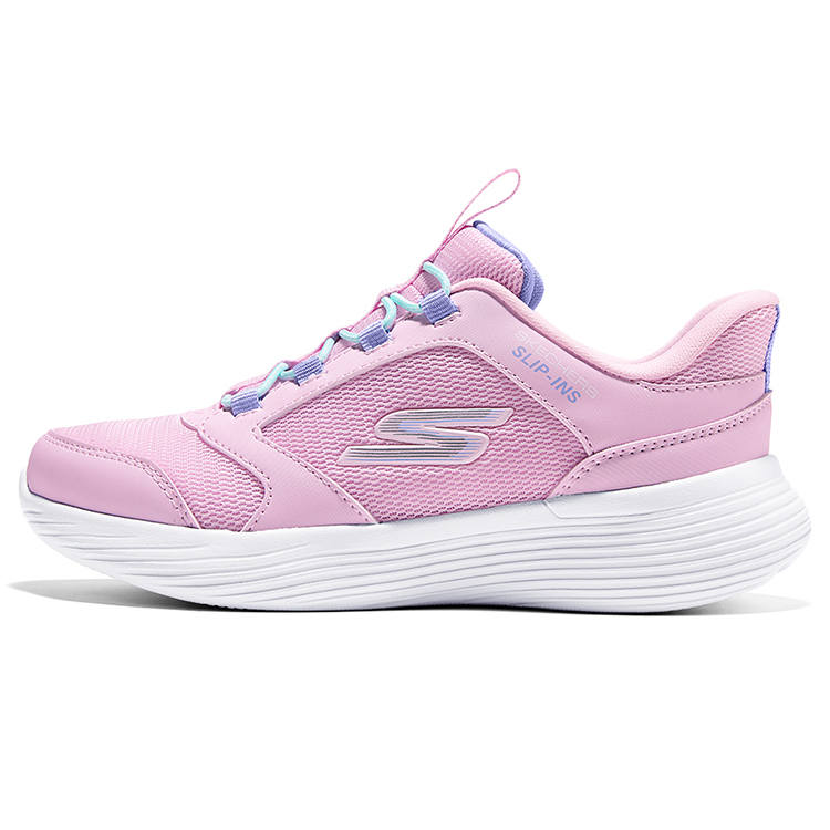 Skechers Kids SKECHERS GIRLS Cushioning Abrasion Resistant Slip Resistant Low top Casual Shoes Light Pink Kids'