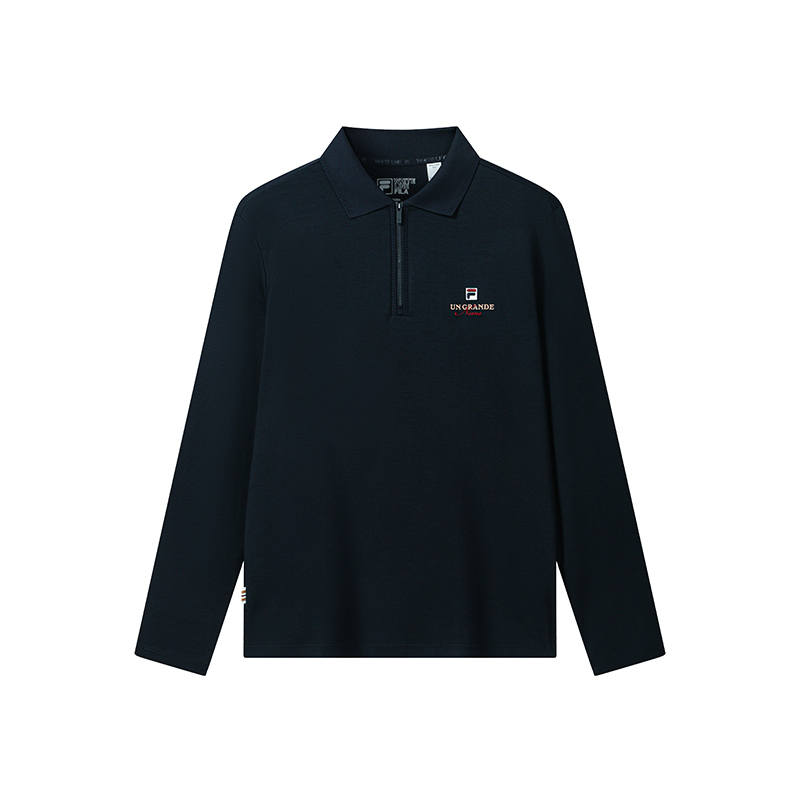 FILA Heritage Polo Shirts Men's Legend Blue Polo Collar Moderate Other
