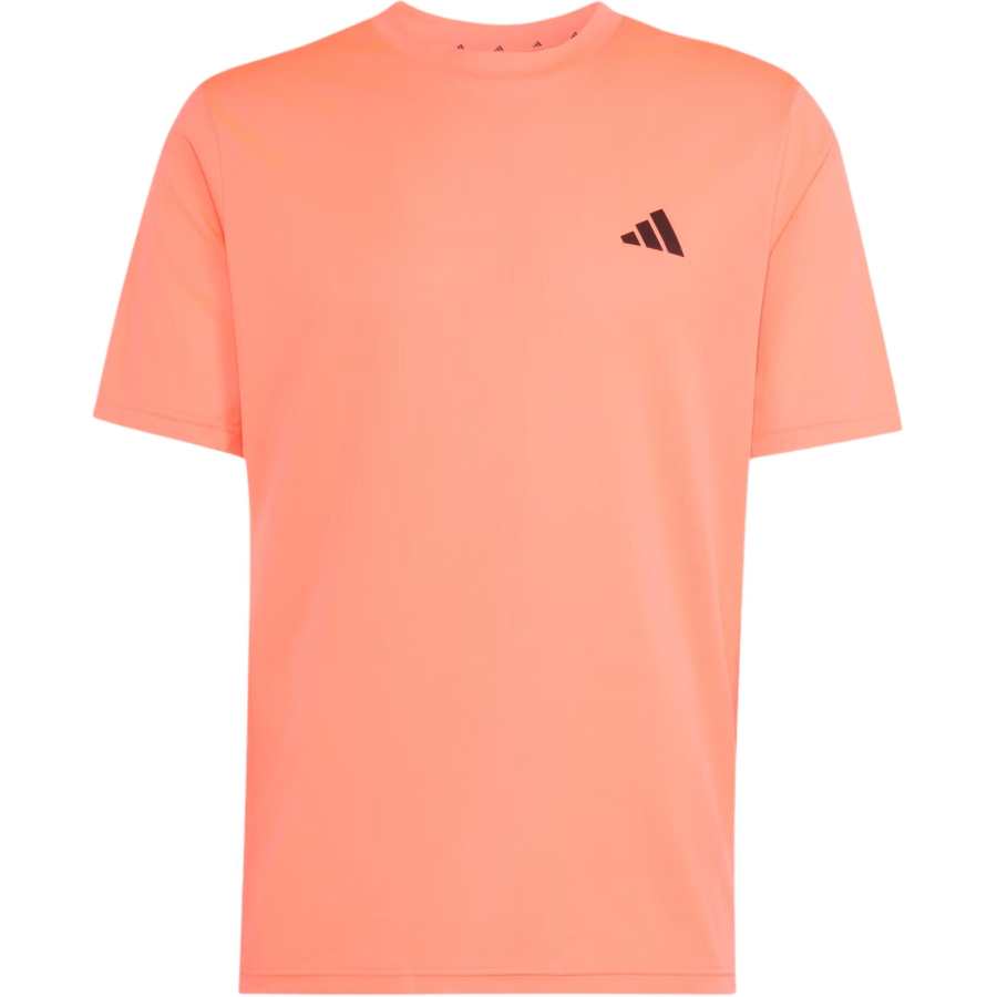 Adidas Adidas ESSENTIALS Fitness Clothing Men's Bright Fluorescent Peach Pink