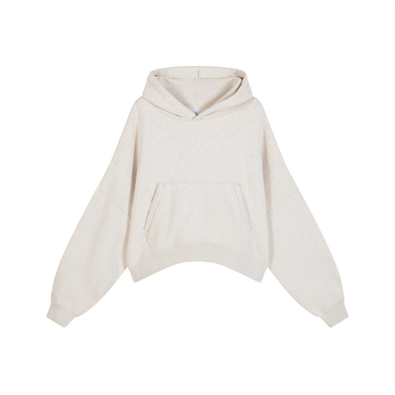 Drew house Sweatshirts Unisex Sandy Rock Beige Hooded Non Detachable Moderate