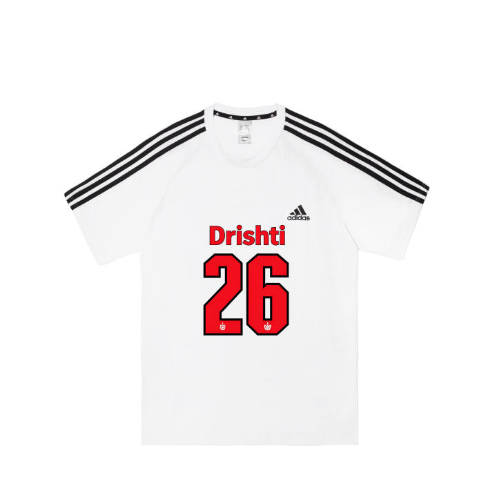 Adidas Adidas T Shirts Men's White Crew Neck Moderate
