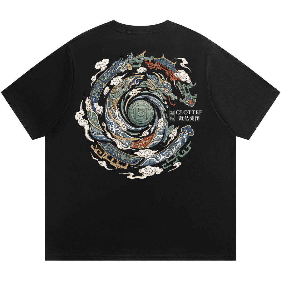 CLOT T Shirts Unisex Crew Neck Moderate Straight Fit