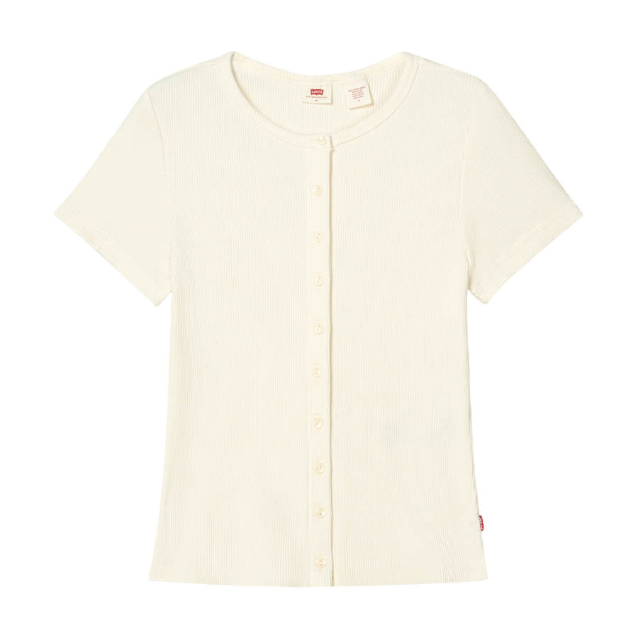 Levis Levis T Shirts Women's White Crew Neck