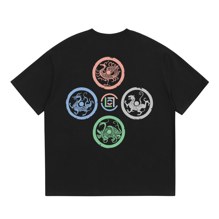 CLOT T Shirts Unisex Crew Neck Moderate Straight Fit