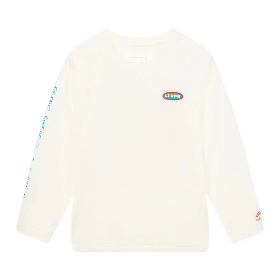 Li-Ning Li Ning Pre School T Shirts Crew Neck Moderate