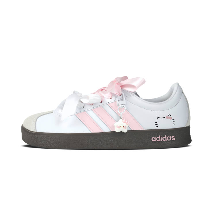 Adidas Adidas Vl Court Classic German Army Trainers Unisex Low Top White