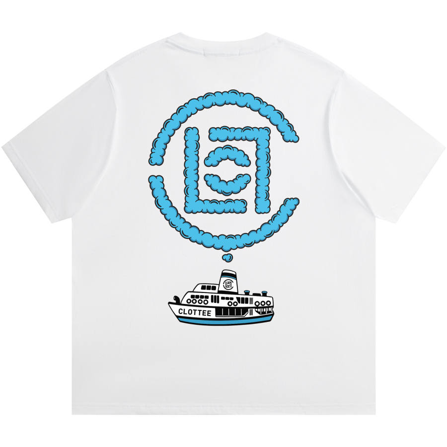 CLOT T Shirts Unisex Crew Neck Moderate Straight Fit