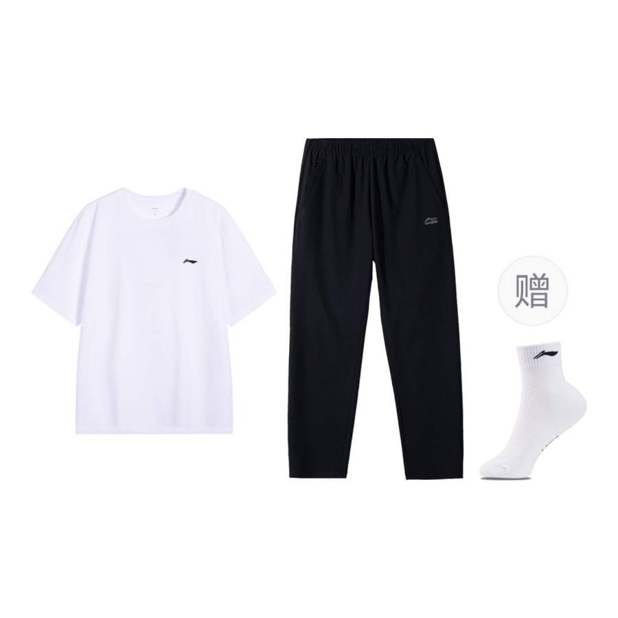 Li-Ning Li Ning Casual Sportswear Men's Crew Neck Thin