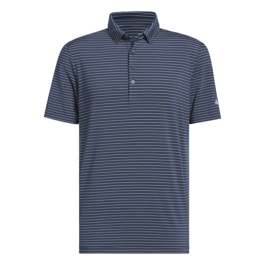 Adidas Adidas Golf Clothing Men's Collegiate Marine Blue/White Polo Collar Moderate