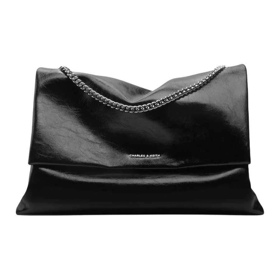 CHARLES&KEITH Pu Underarm Shoulder Bag Large Women's Multicolor