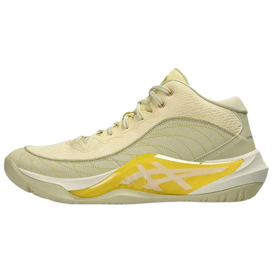 ASICS UNPRE ARS 3 Basketball Shoes Unisex Cream Frost Yellow