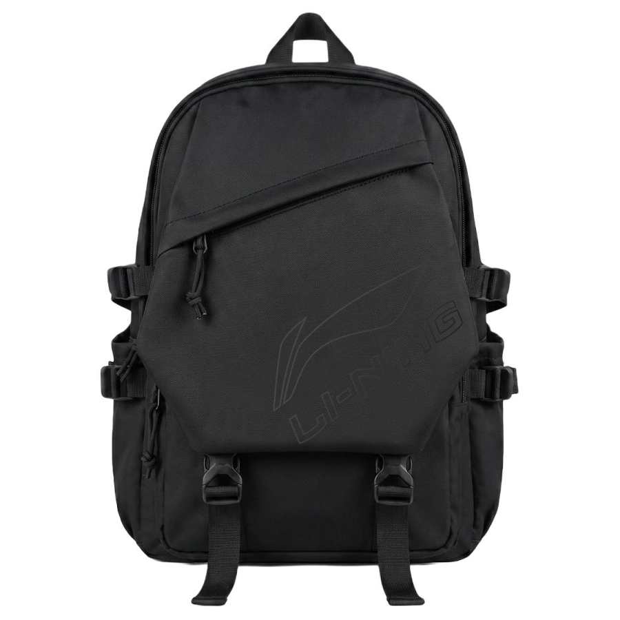 Li-Ning Li Ning Polyester Backpack Unisex Black