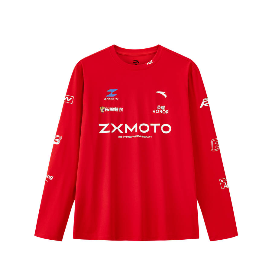 ANTA Knitwear Men's Champion Red 7 Crew Neck Moderate
