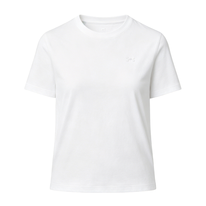 Under Armour T Shirts Women's White 100 Crew Neck