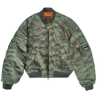 GROUNDZERO Jackets Unisex Baseball Collar Thickened Pilot