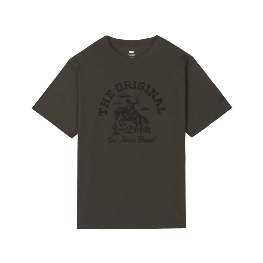 Levis Levis T Shirts Men's Coffee Crew Neck
