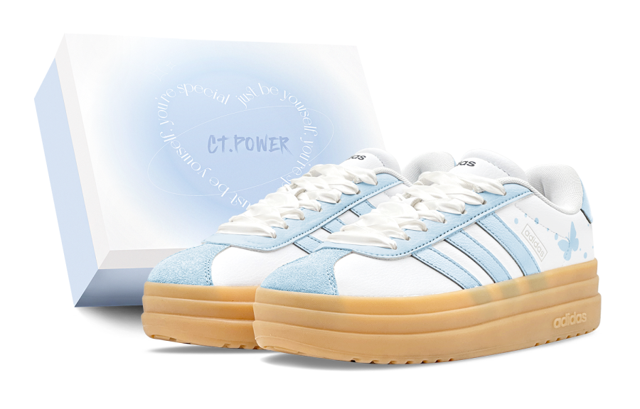 Adidas Adidas VL Court Bold German Army Trainers Women's Low Top Blue