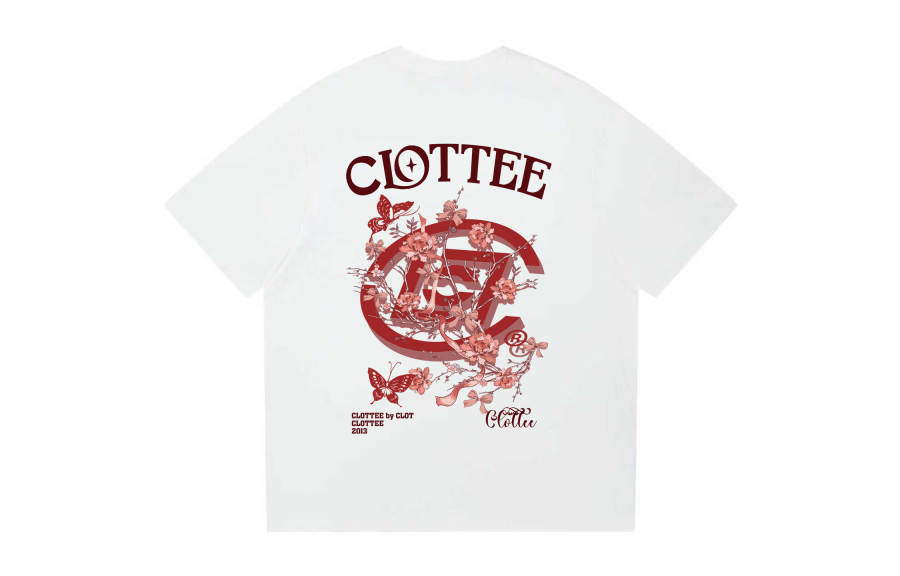CLOT T Shirts Unisex Crew Neck Moderate Straight Fit