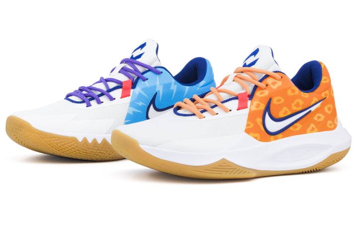 Nike Nike Precision 6 Basketball Shoes Men's Low Top Blue/Purple/Red/Orange
