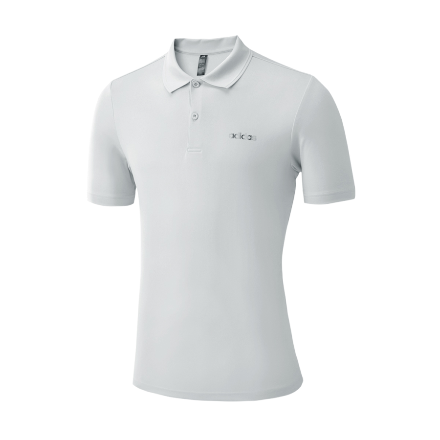 Adidas Adidas Polo Shirts Men's White Polo Collar Moderate