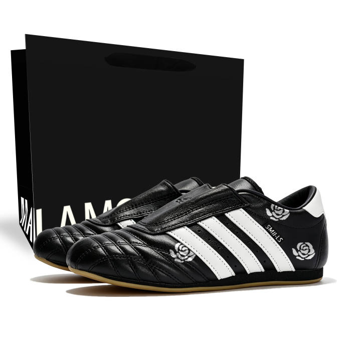 Adidas Adidas Taekwondo Training Shoes Women's Low Top Black White