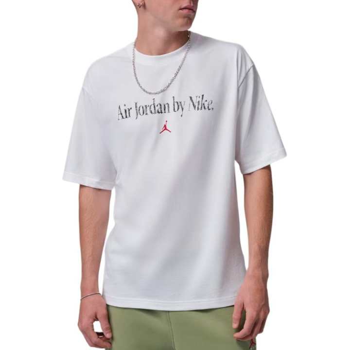 Jordan Jordan T Shirts Men's White Crew Neck