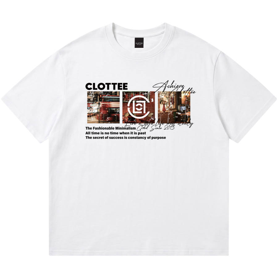 CLOT T Shirts Unisex Crew Neck Moderate Straight Fit