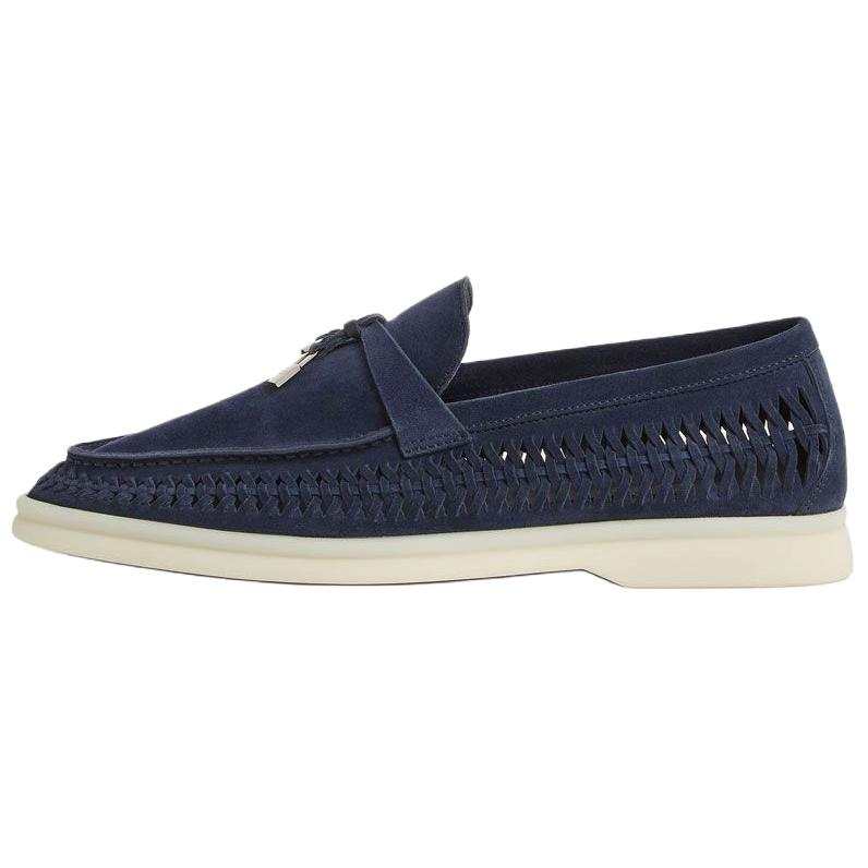 Loro Piana Women's Casual Shoes Women's Low Top Blue