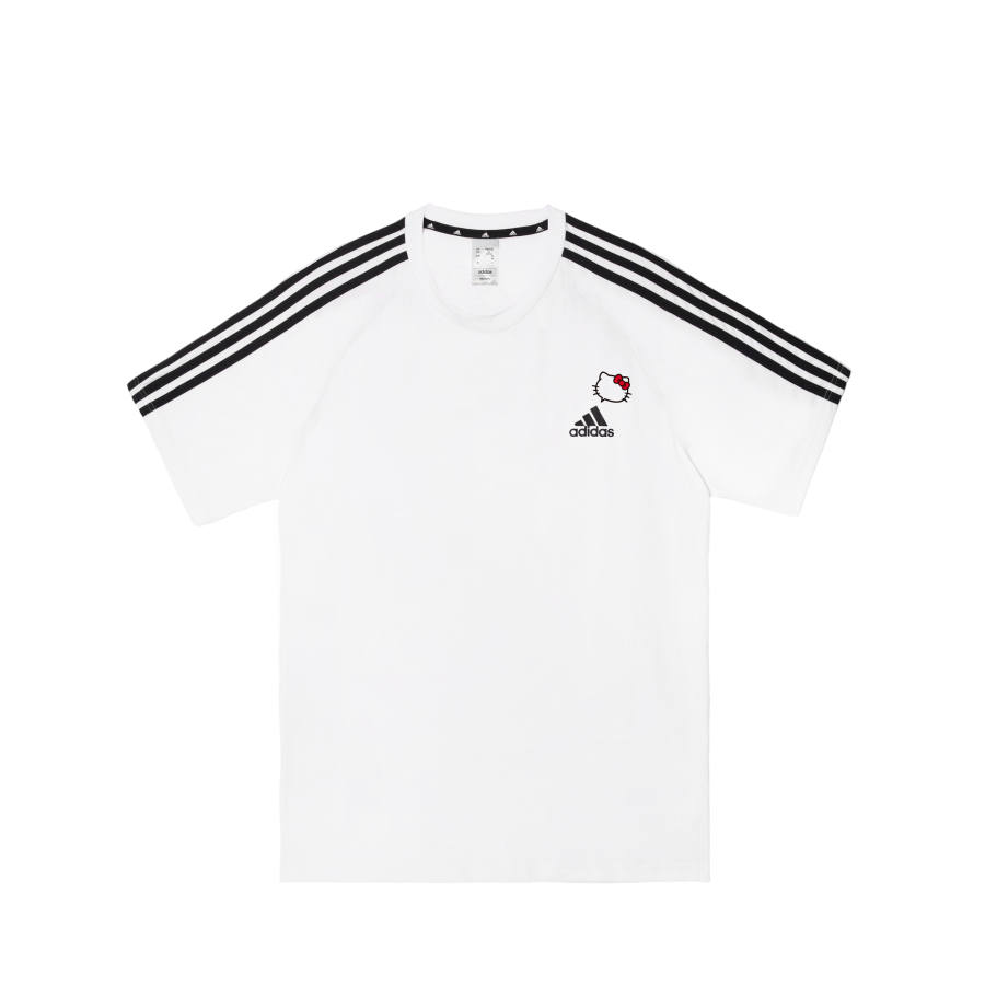 Adidas Adidas T Shirts Men's White Crew Neck Moderate