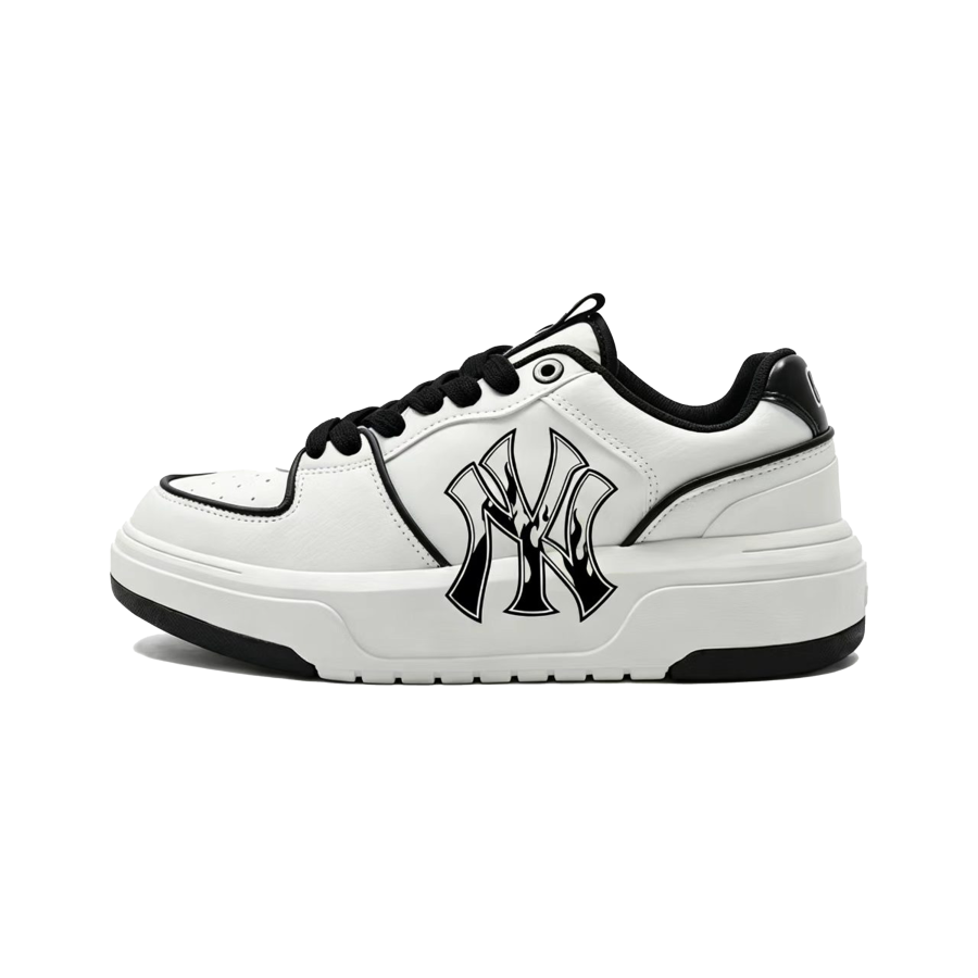 MLB MLB Chunky Liner Skateboard Shoes Unisex Low Top White Black