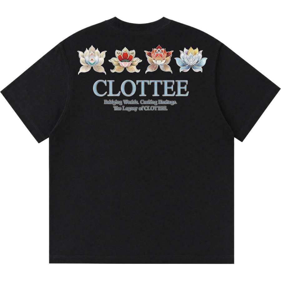 CLOT T Shirts Unisex Crew Neck Moderate Straight Fit