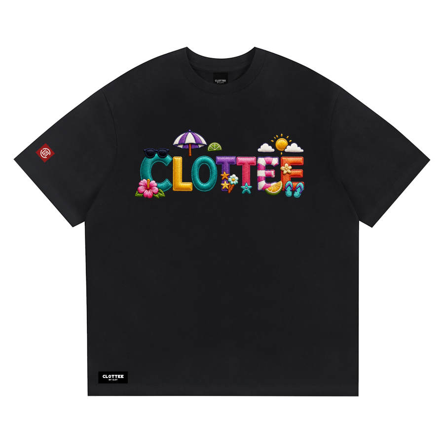 CLOT T Shirts Men's Crew Neck Moderate Straight Fit
