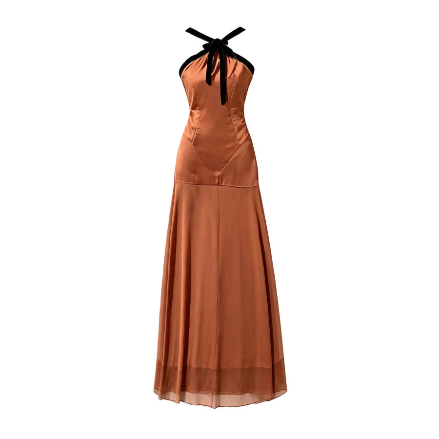 TUSHIFEI Slip Dresses Women's Image Color Moderate Long Skirt A Line Skirt