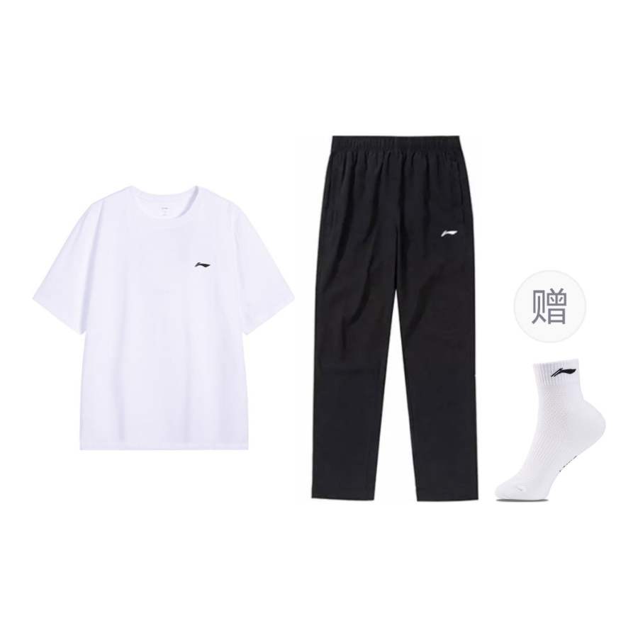 Li-Ning Li Ning Casual Sportswear Men's Crew Neck Thin