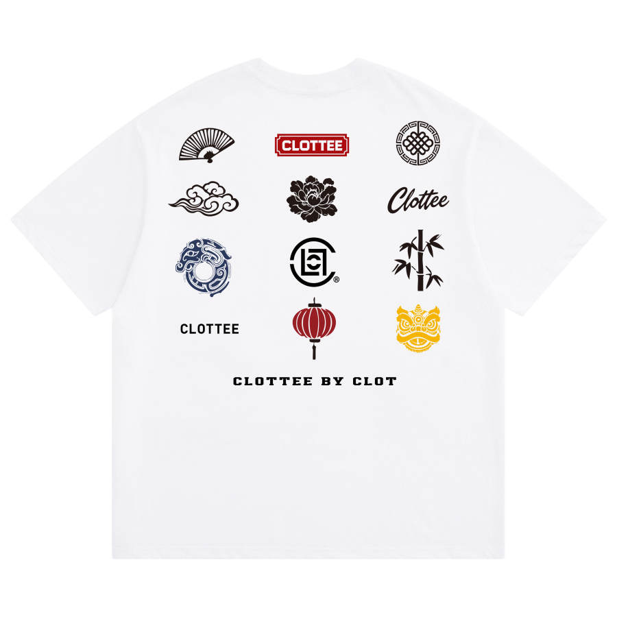 CLOT T Shirts Unisex Crew Neck Moderate Straight Fit