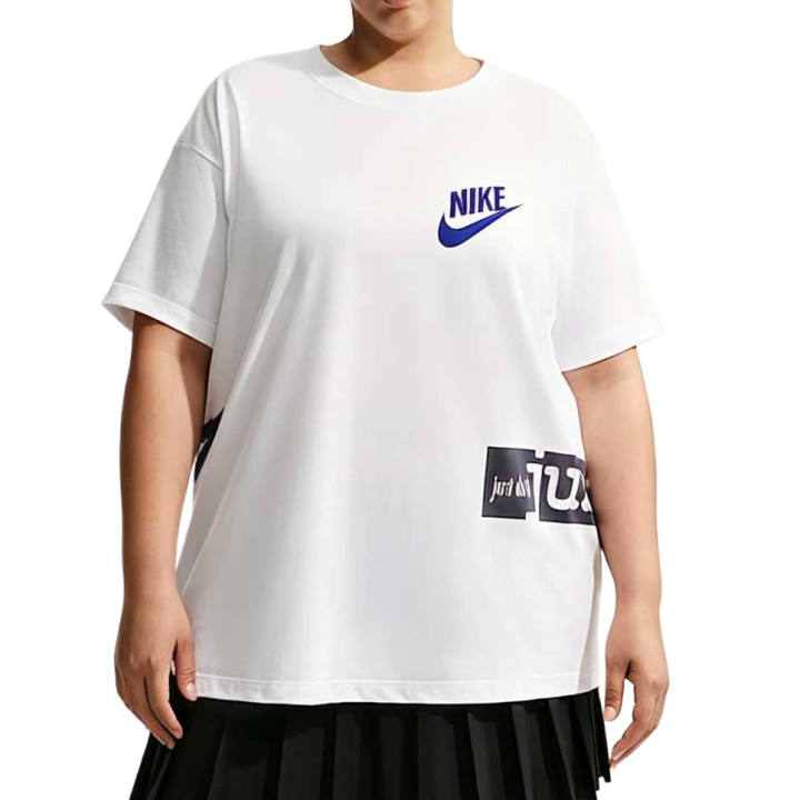 Nike Nike Sportswear Classics T Shirts Women's White Crew Neck