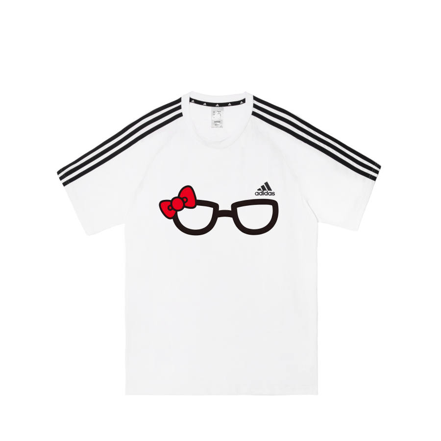 Adidas Adidas T Shirts Men's White Crew Neck Moderate