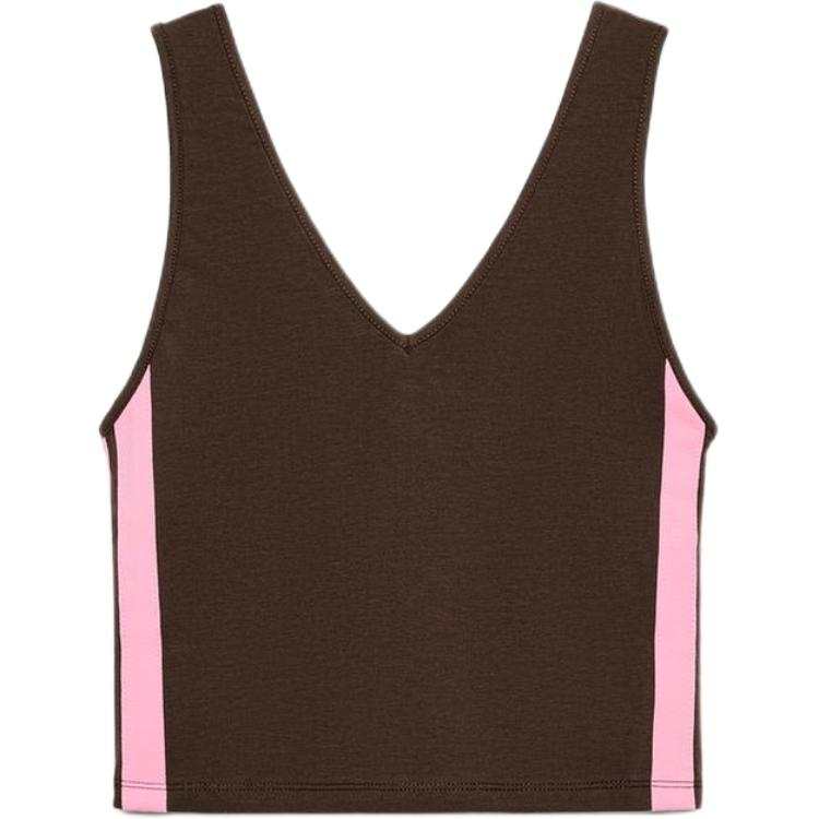 ZARA Tank Tops Women's Dark Brown