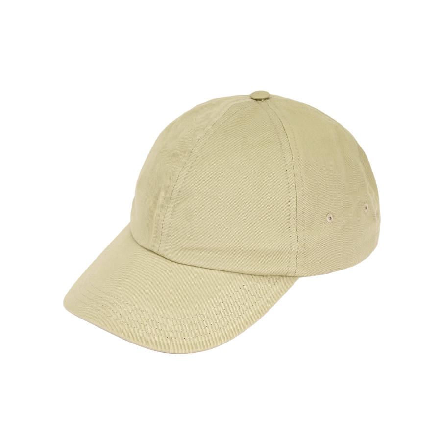 Burberry Brand Logo Cotton Fabric Baseball Caps Women's Green